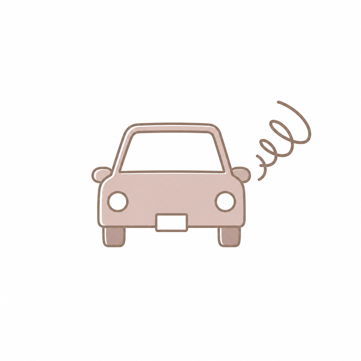 駐車場が少ないと面倒